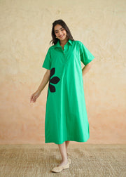 Poplin Cotton Dress – Maaya