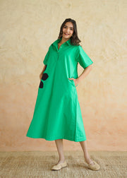 Poplin Cotton Dress – Maaya