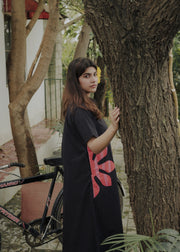 READY TO SHIP: Handblock Printed Organic Poplin Cotton Dress – Kaaya