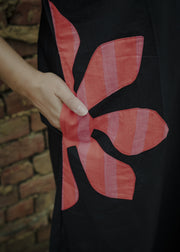 READY TO SHIP: Handblock Printed Organic Poplin Cotton Dress – Kaaya