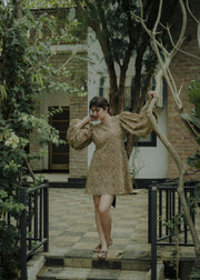 READY TO SHIP: Handblock Printed Premium Cotton Dress – Roar