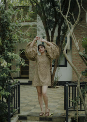 READY TO SHIP: Handblock Printed Premium Cotton Dress – Roar