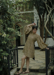READY TO SHIP: Handblock Printed Premium Cotton Dress – Roar