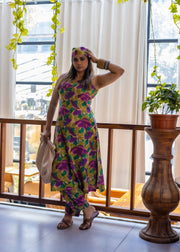 Multi Buta Hand Block Printed Kurta Set - Rang Birangi