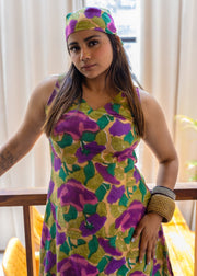 Multi Buta Hand Block Printed Kurta Set - Rang Birangi