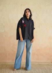 Sitara- Black shirt