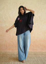 Sitara- Black shirt